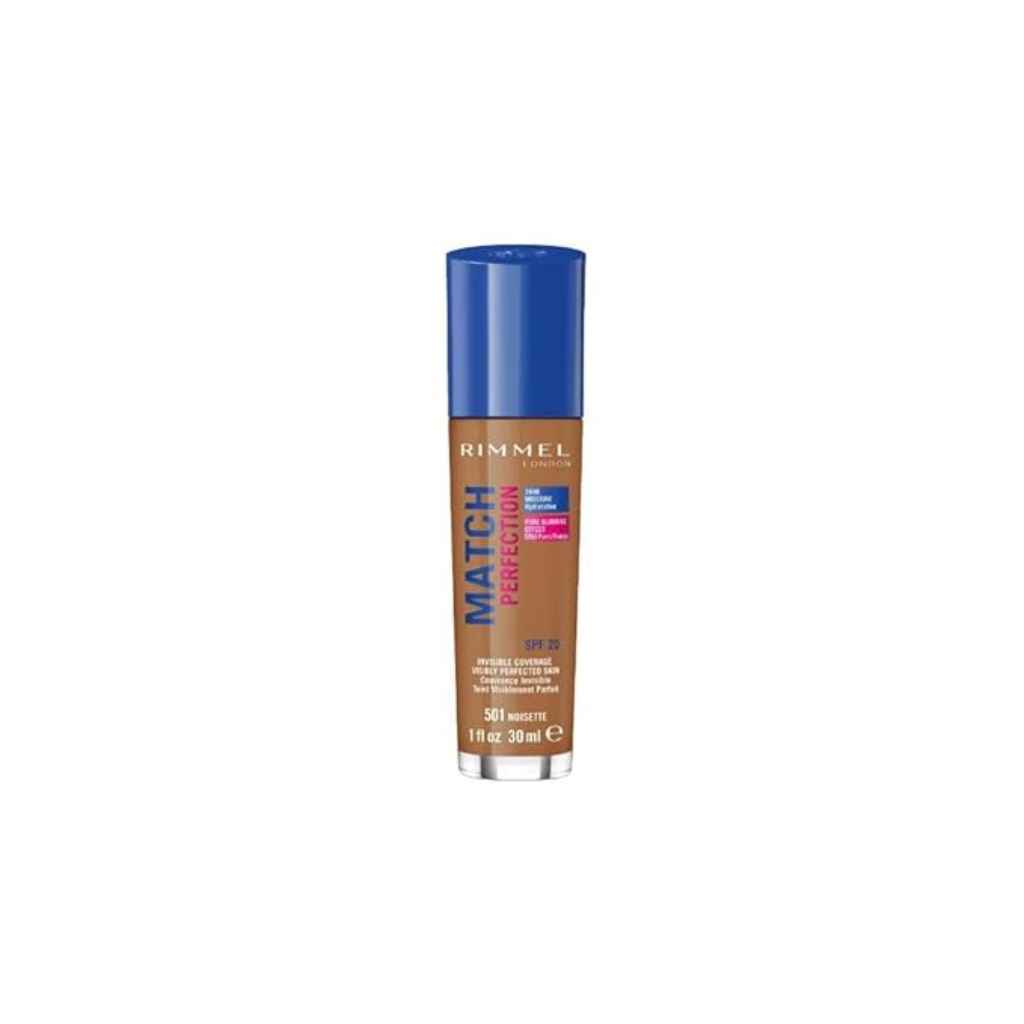 Rimmel Match Perfection Foundation- Noisette 501