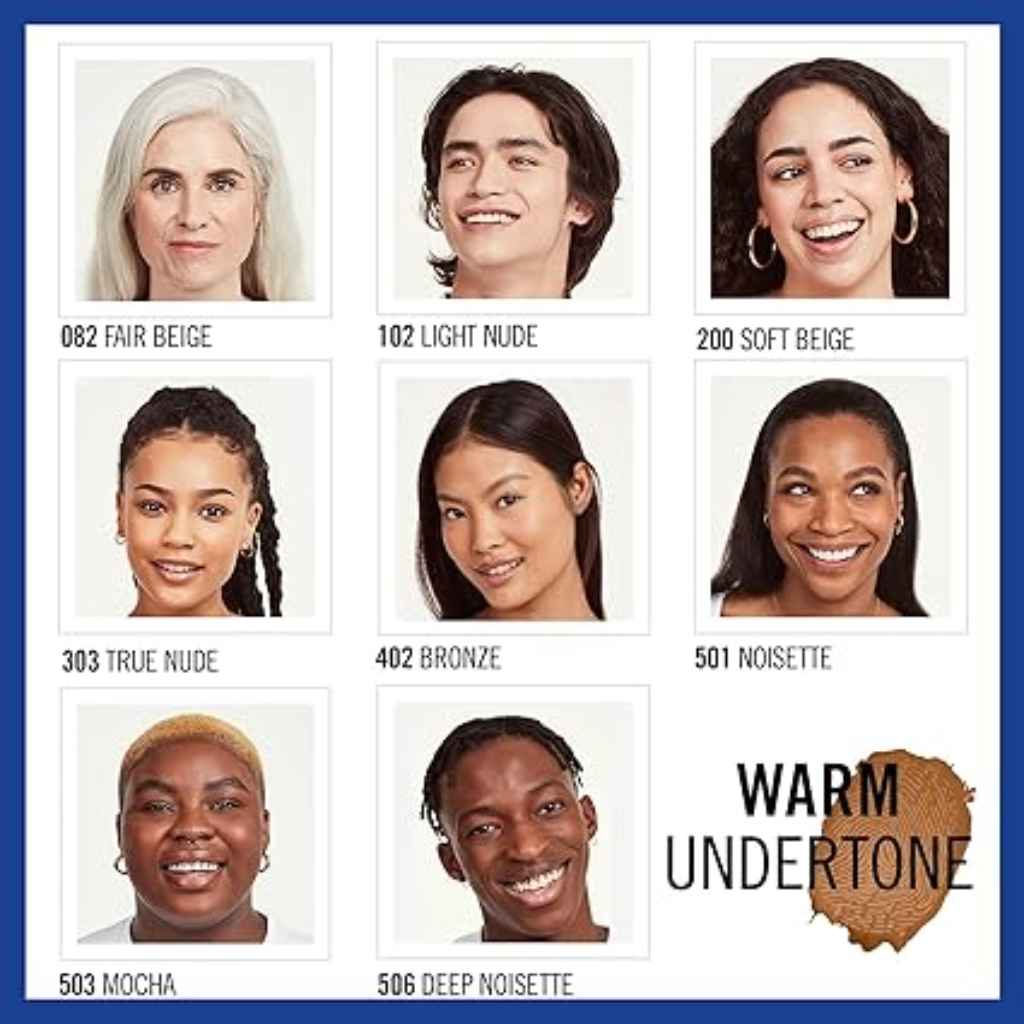 Rimmel, Match Perfection Foundation Warm Honey 301, Lightweight foundation with natural coverage, warm honey 301