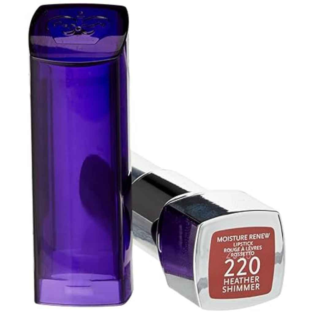 Rimmel, Moisture Renew Heather Shimmer Lipstick, Hydrating lipstick with shimmer finish