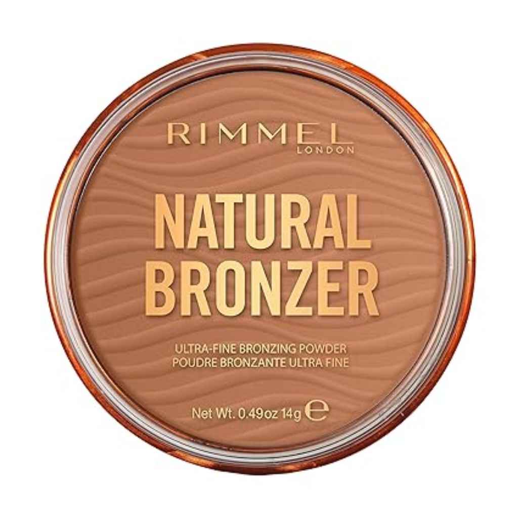 Rimmel, Natural Bronzer Restage 002 Sunbronze, Lightweight bronzing powder for natural glow