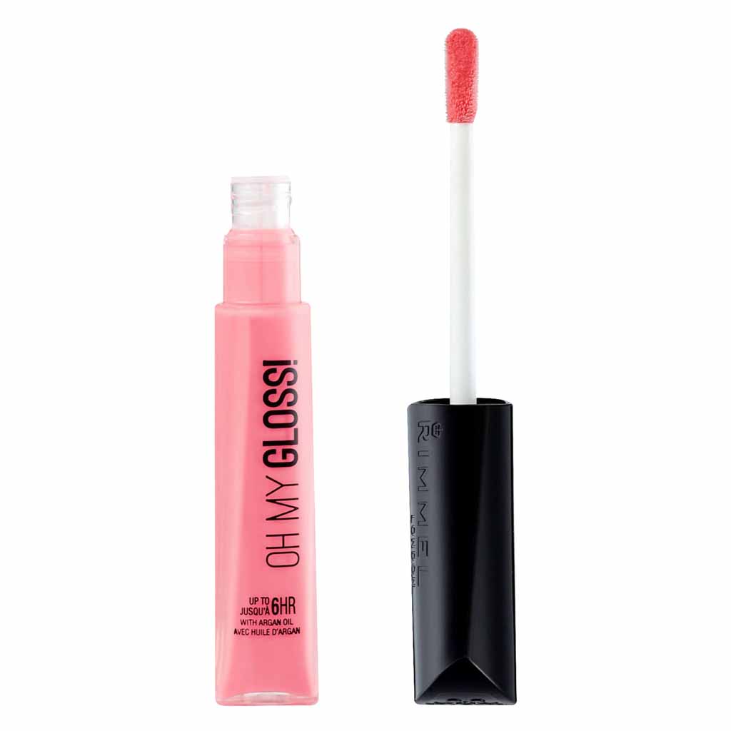 Rimmel London, Oh My Gloss Stay Glossy Lip Gloss, High-shine moisturizing lip gloss, 4.5ml, 150 Glossaholic