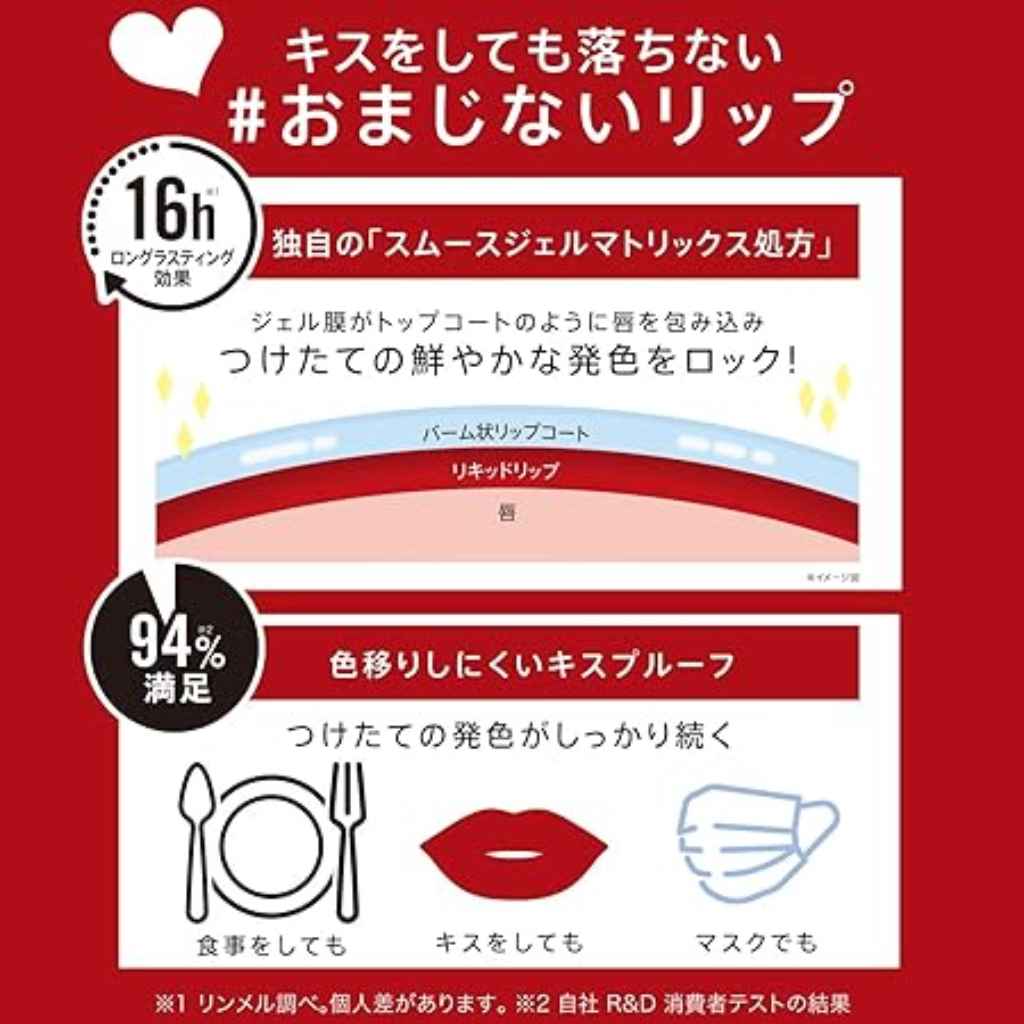 Rimmel, Lasting Provocalips Lip Colour, Long-lasting vibrant pink lip stain