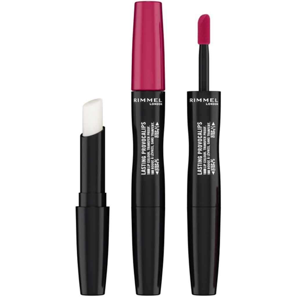 Rimmel, Lasting Provocalips Liquid Lip Colour, Long-lasting matte lip stain, pouting pink 310