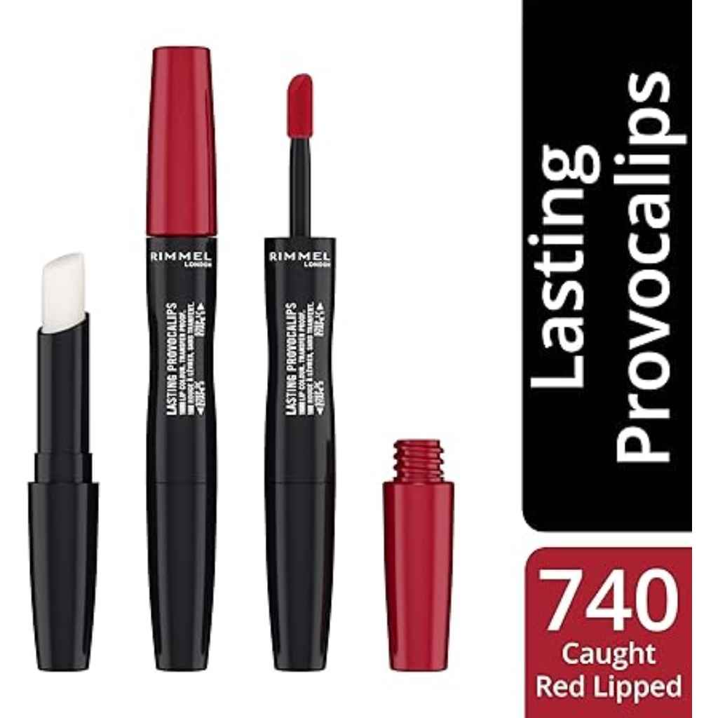Rimmel, Lasting Provocalips Lip Colour, Bold red long-lasting lip stain