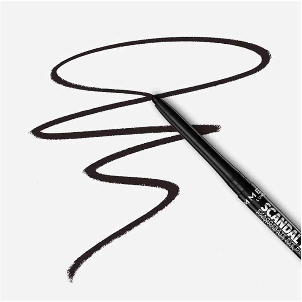 Rimmel, Scandaleyes Eye Definer 001 Intense Black, Waterproof black eyeliner