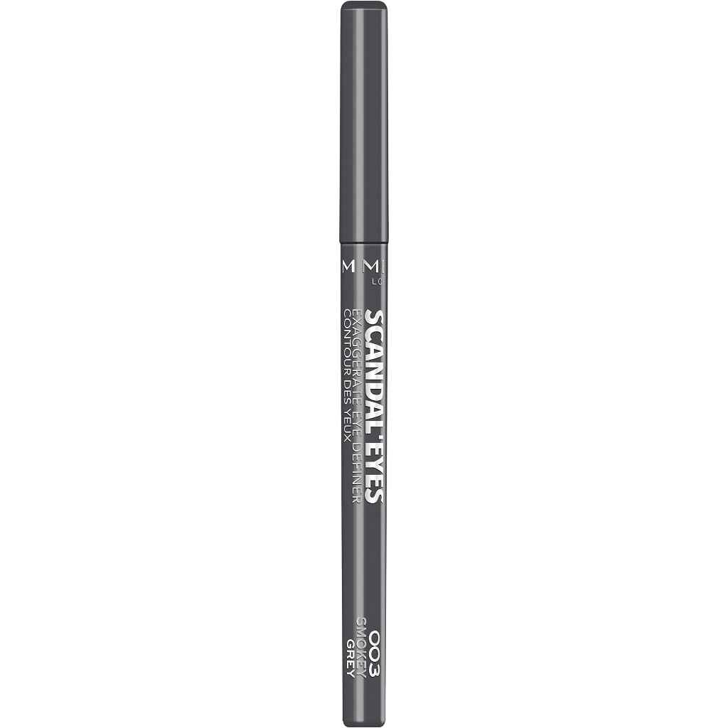 Rimmel, Scandaleyes Eye Definer 003 Smokey Grey, Long-lasting eye pencil for smoky eyes