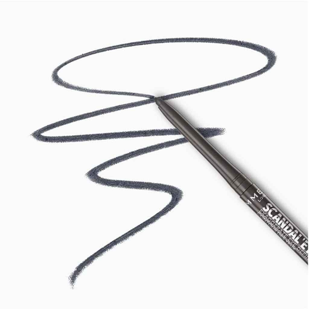 Rimmel, Scandaleyes Eye Definer 003 Smokey Grey, Long-lasting eye pencil for smoky eyes