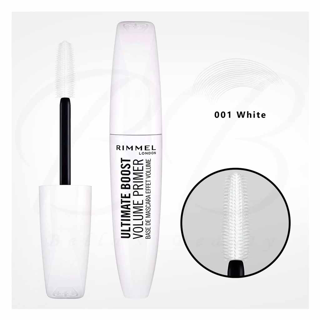 Rimmel London, Scandaleyes Ultimate Boost Primer, Eye primer for enhanced eyeliner longevity, 001 White