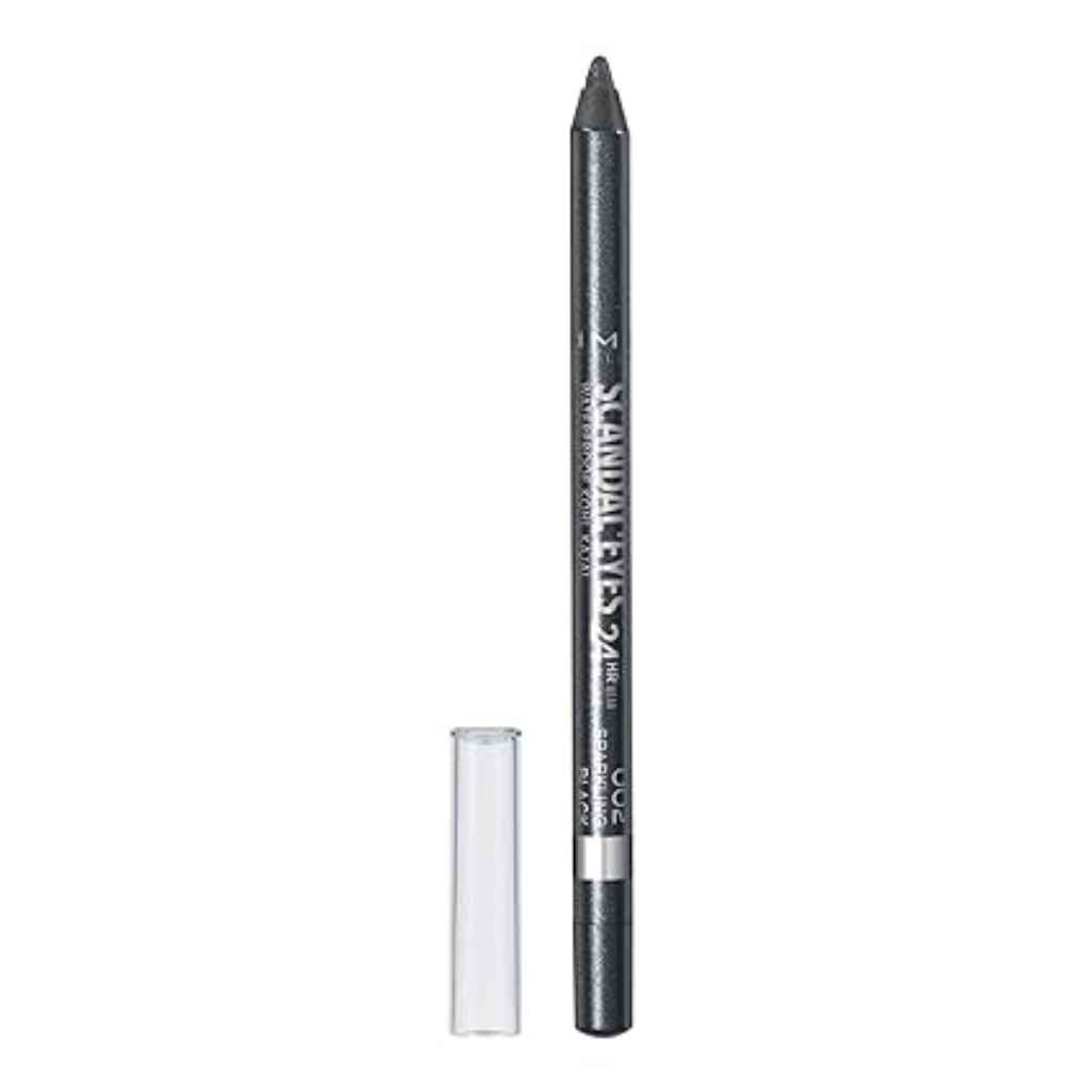 Rimmel, Scandaleyes Waterproof Kohl Pencil, Deep black smudge-proof eyeliner