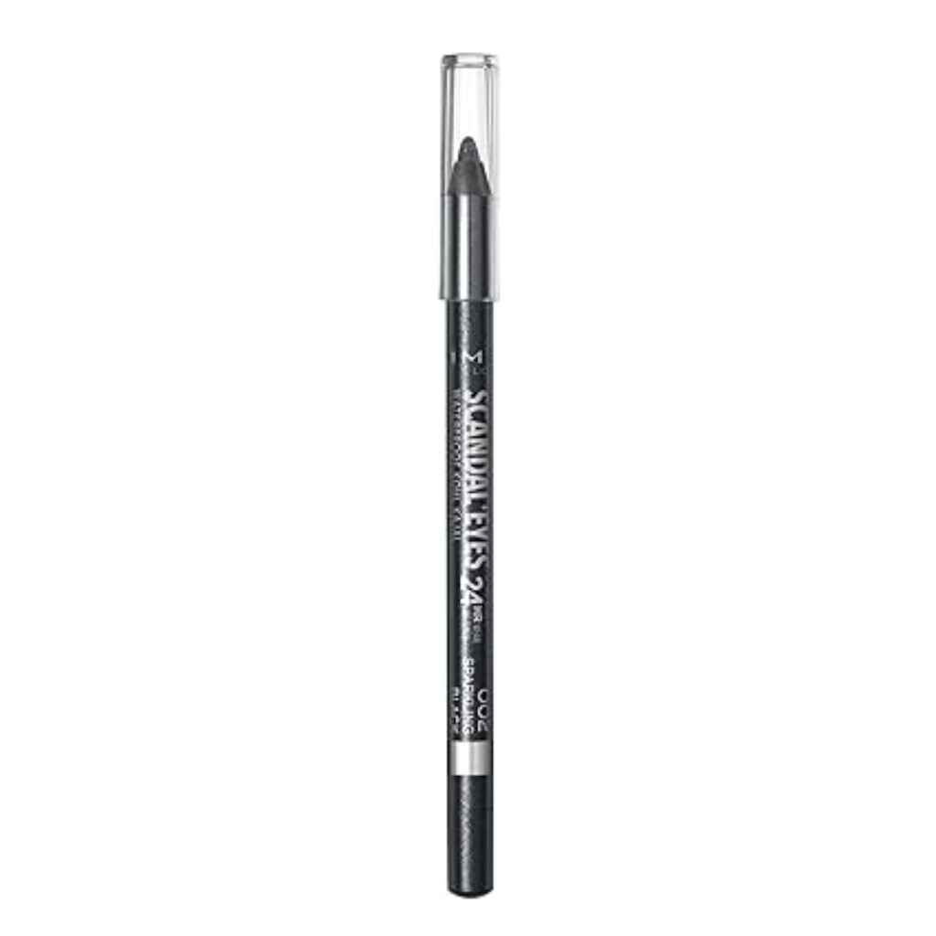 Rimmel, Scandaleyes Waterproof Kohl Pencil, Deep black smudge-proof eyeliner
