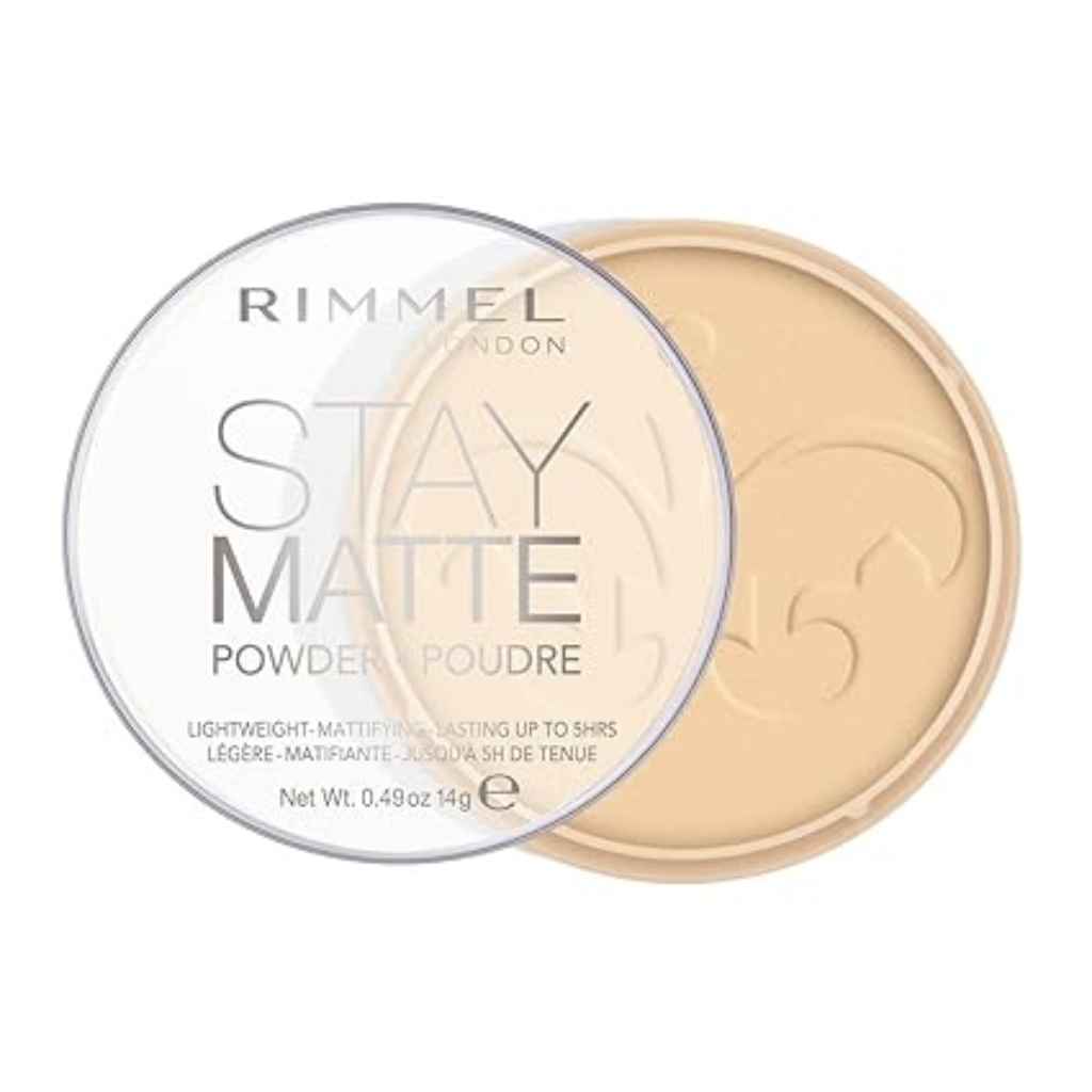 Rimmel Rim Stay Matte Press Pwd - 001 Transparent