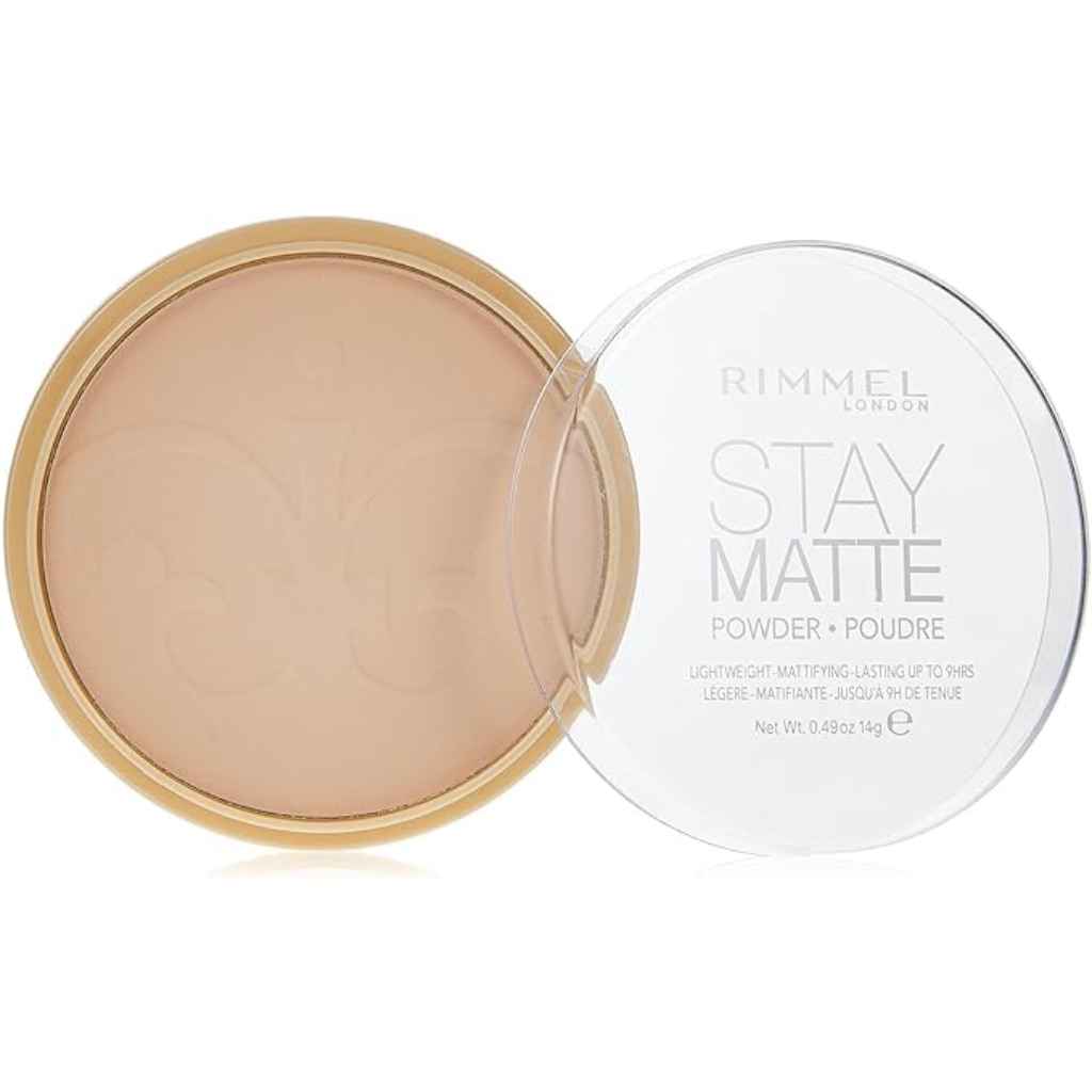 Rimmel Rim Stay Matte Press Pwd - 005 Silky Beige
