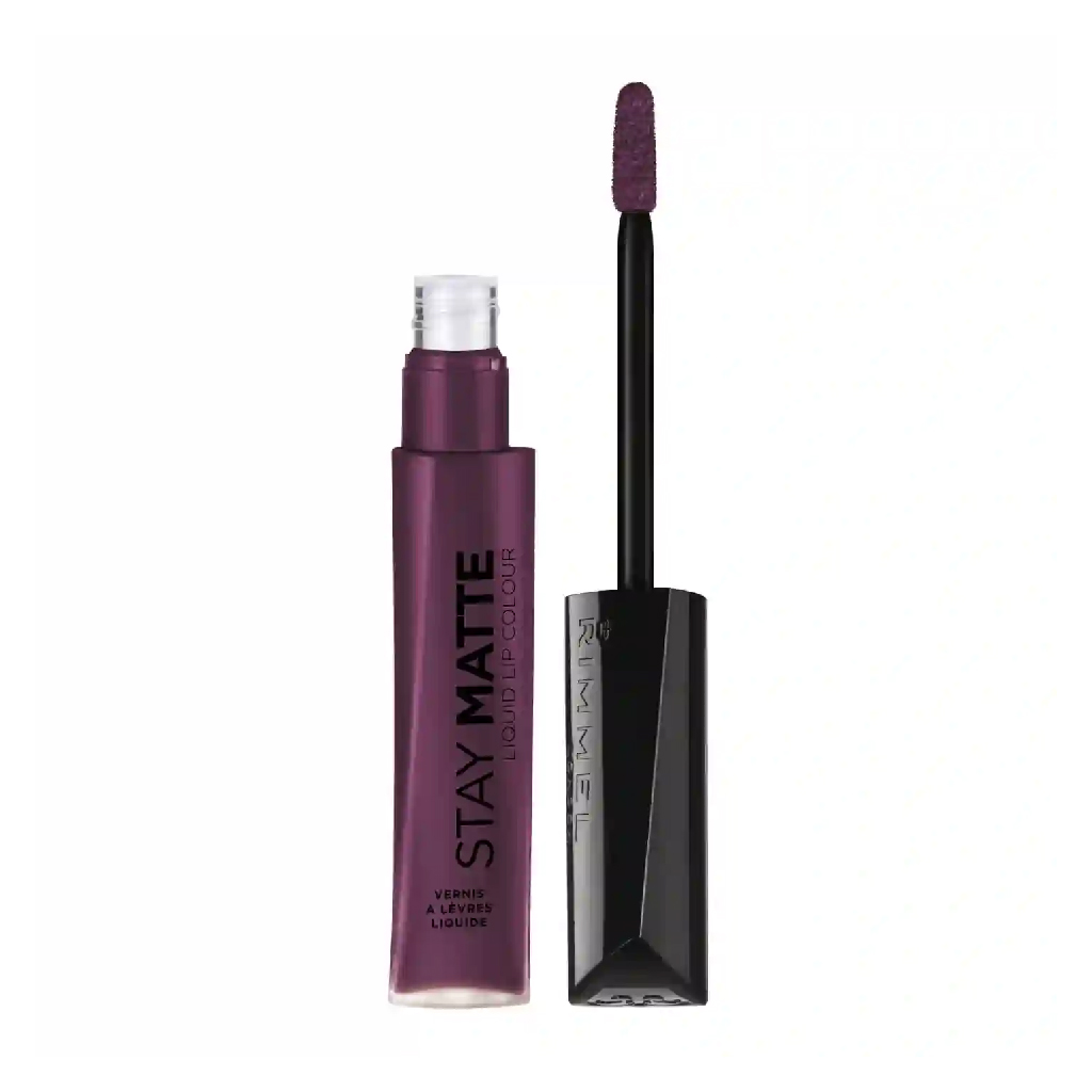 Rimmel, Stay Matte Liquid Lip Colour 810 Plum This Show, Long-lasting matte liquid lipstick