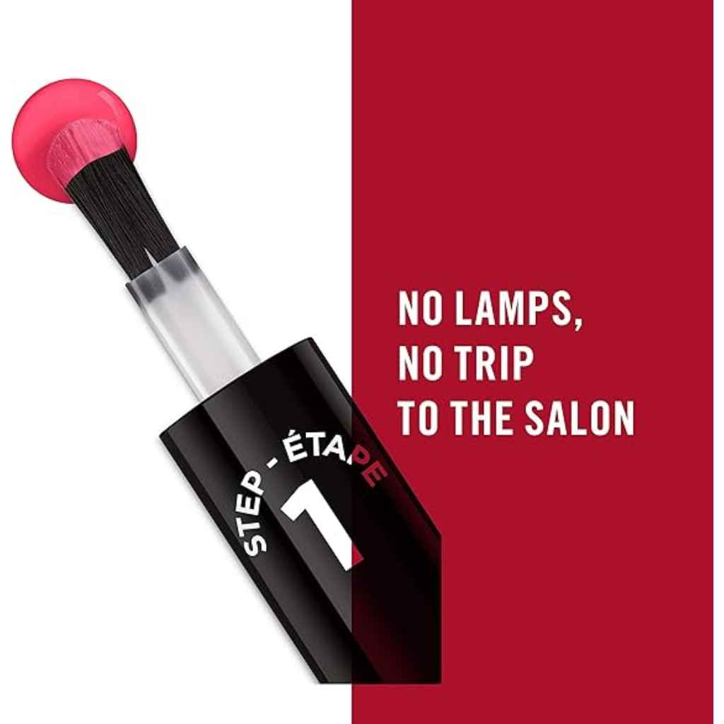 Rimmel, Super Gel Nail Polish, Long-lasting gel effect nail polish in Rock N Roll shade
