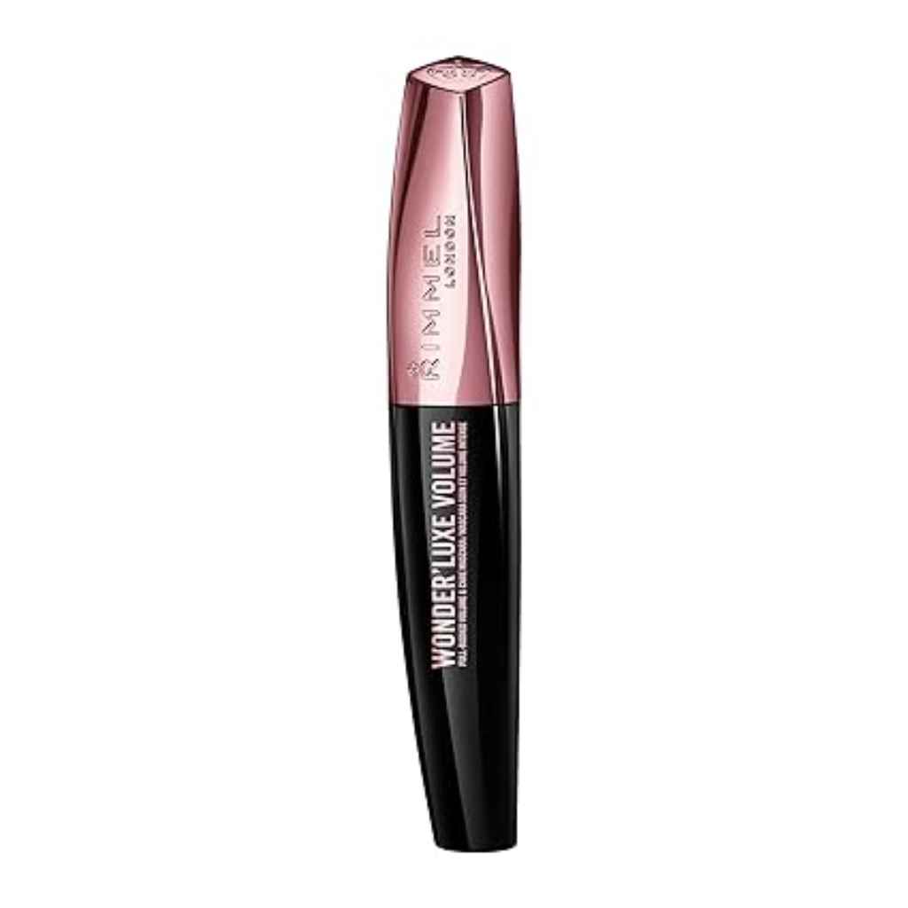 Rimmel, Wonder'Luxe Volume Extreme Mascara Black, Volumizing mascara for intense black lashes