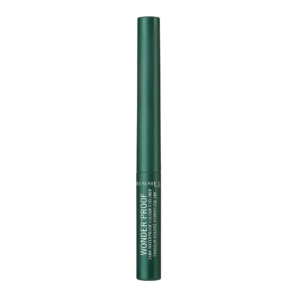 Rimmel, Wonder'Proof Eyeliner, Waterproof long-lasting eyeliner for vibrant eye looks, 003 Precious Emerald