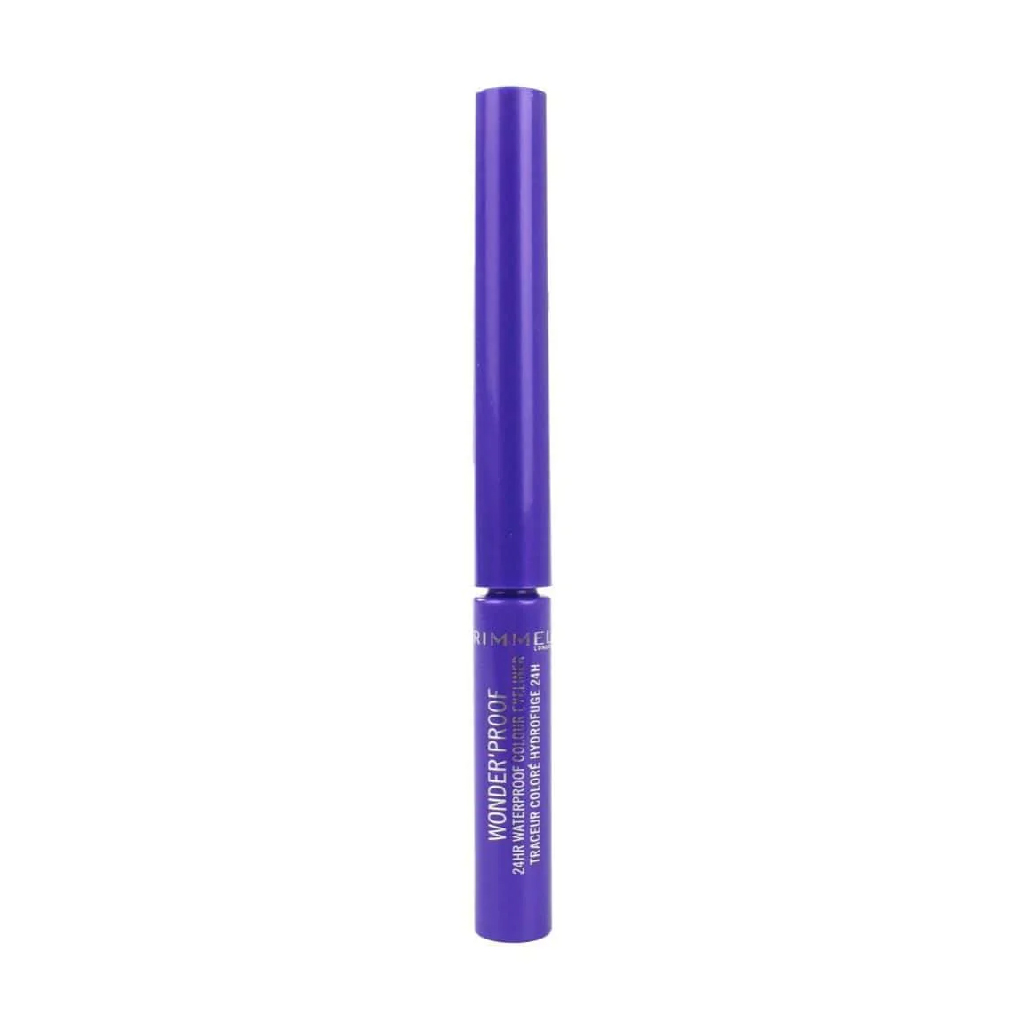Rimmel, Wonder'Proof Eyeliner, Waterproof long-lasting eyeliner for vibrant eye looks, 004 Deep Purple