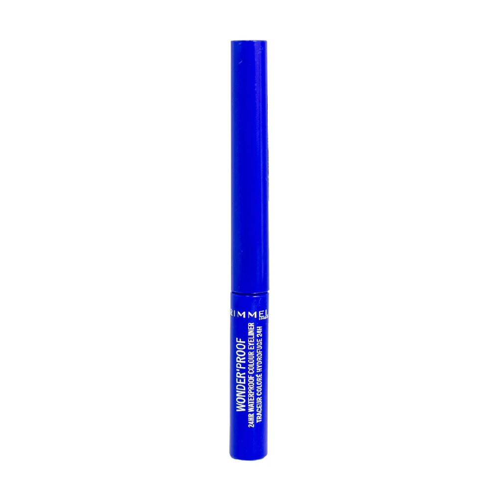 Rimmel, Wonder’Proof Eyeliner 005 Pure Blue, Waterproof eyeliner with intense blue color