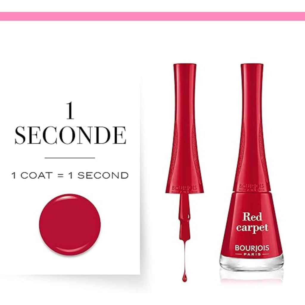 Bourjois 1 Seconde Nail Polish - Red Carpet
