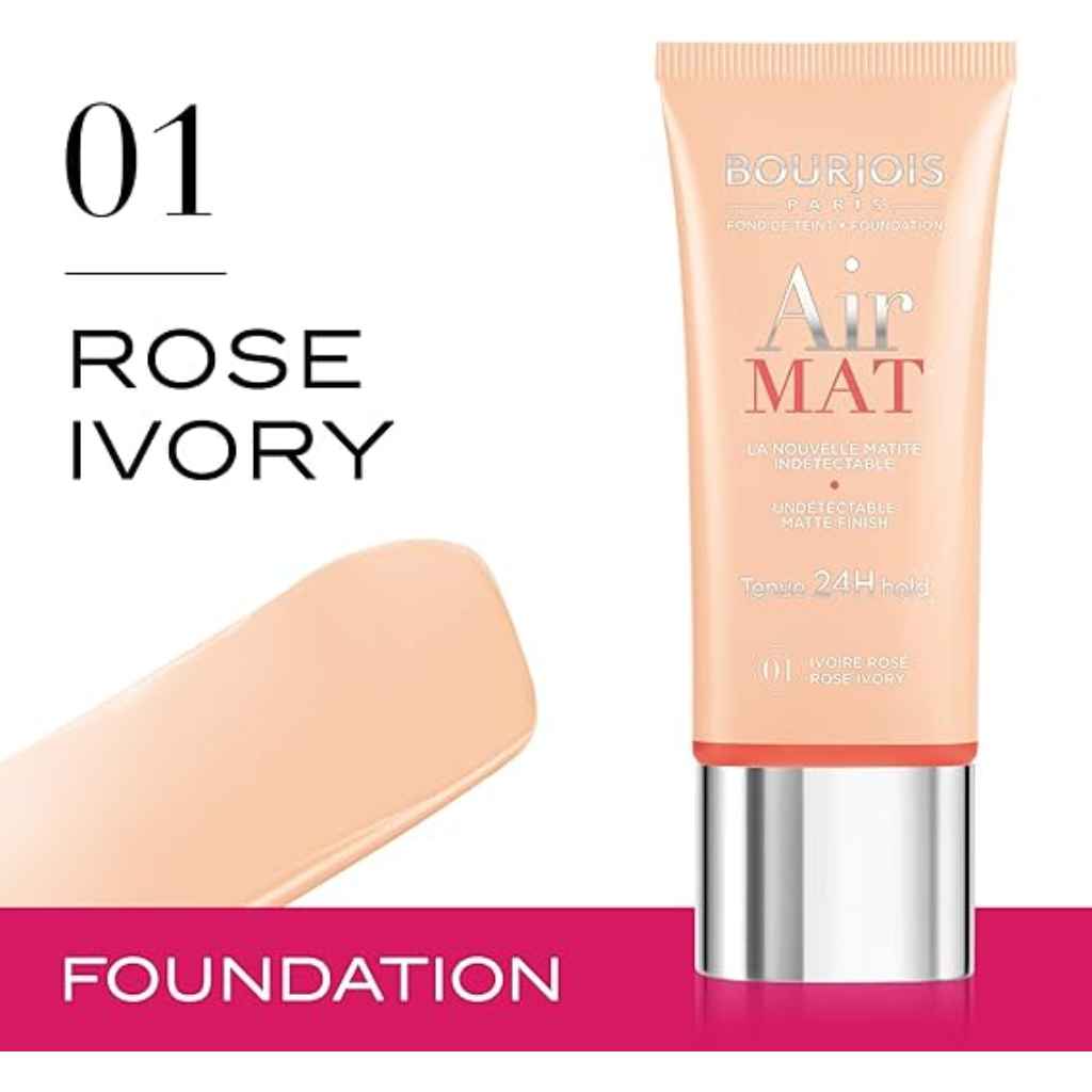 Bourjois Air Mat Foundation - 01 Rose Ivory