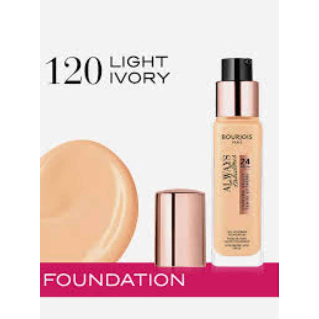 Bourjois Always Fabulous Foundation - 120 Light Ivory