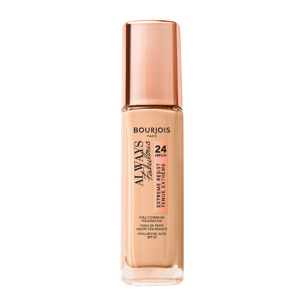 Bourjois, Always Fabulous Foundation, Lightweight flawless finish foundation, Shade 125 Ivory