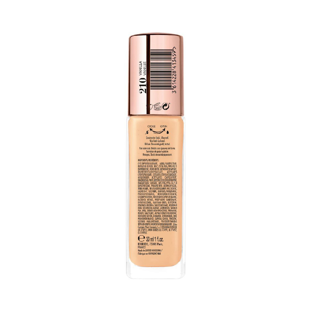 Bourjois, Always Fabulous Foundation, 210 Vanilla