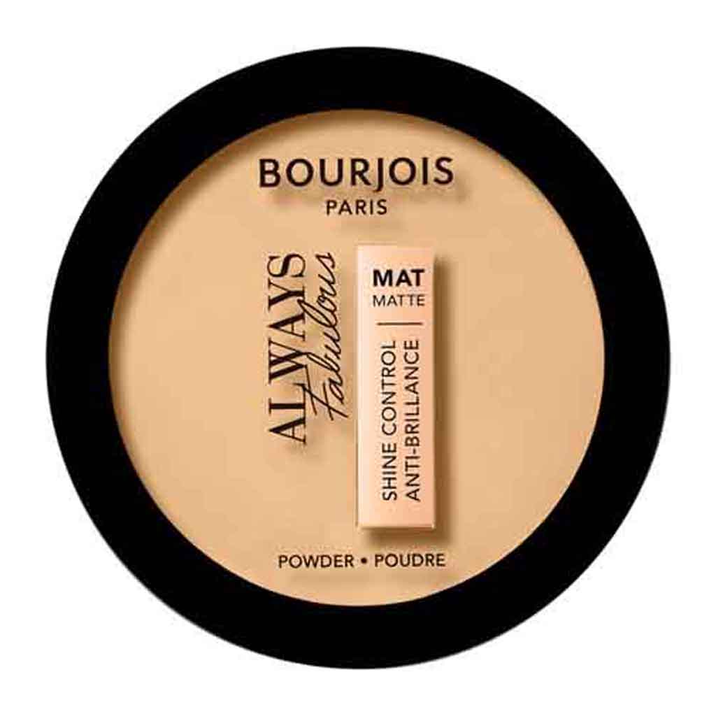 Bourjois, Always Fabulous Powder, Lightweight coverage with natural finish, Shade 115 Golden Ivory