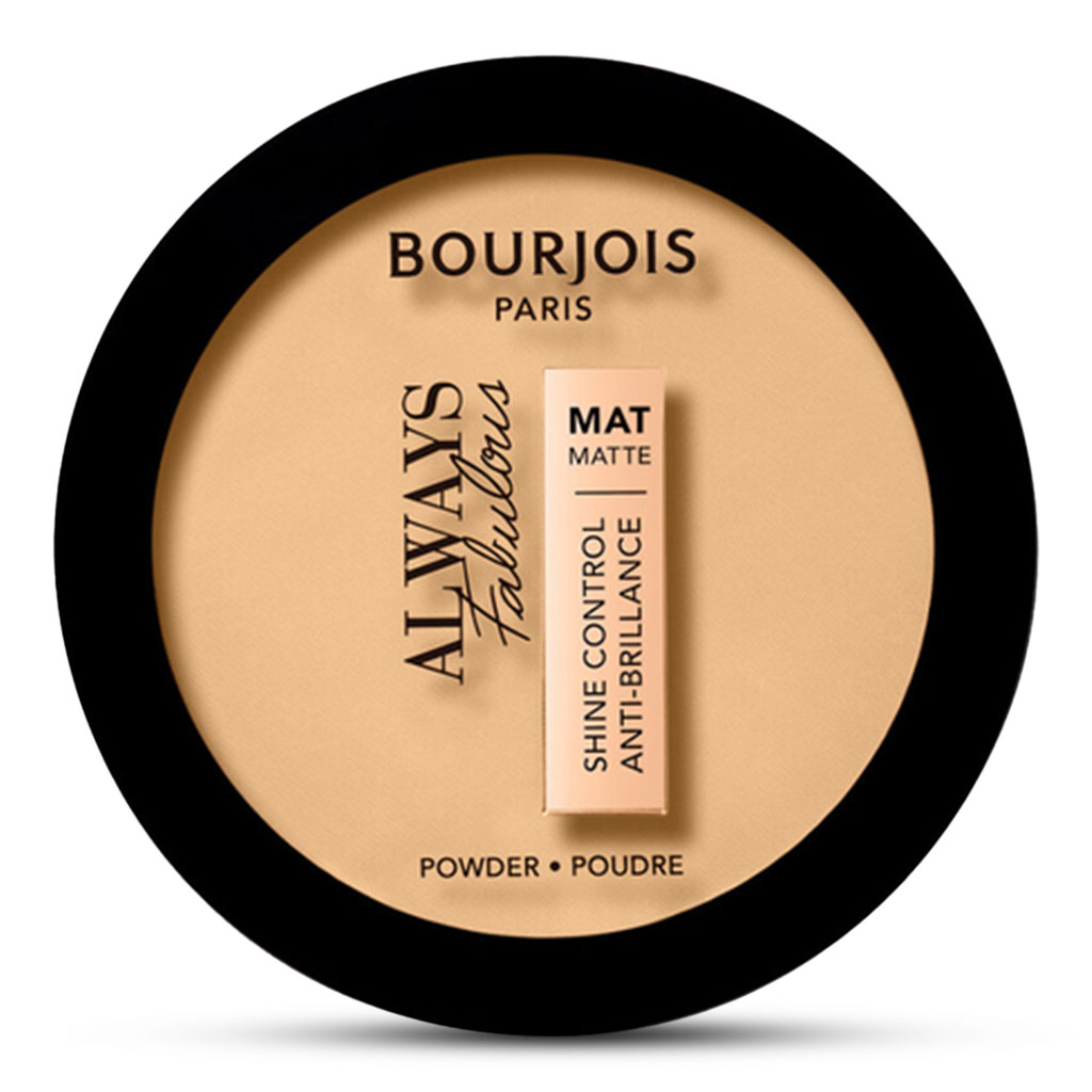 Bourjois, Always Fabulous Powder, Lightweight coverage with natural finish, Shade 115 Golden Ivory