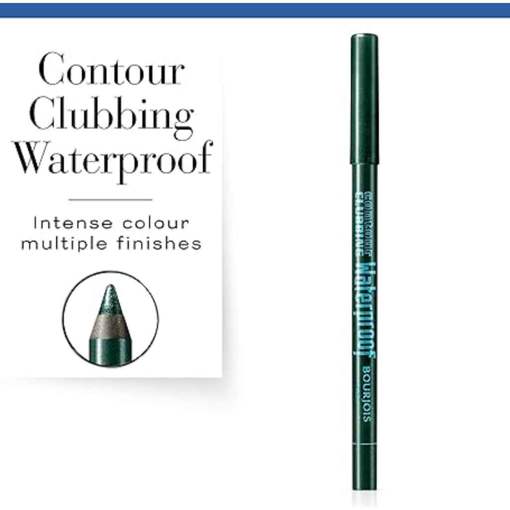 Bourjois, Contour Clubbing Waterproof 70 Green Comes True, Vibrant eyeliner