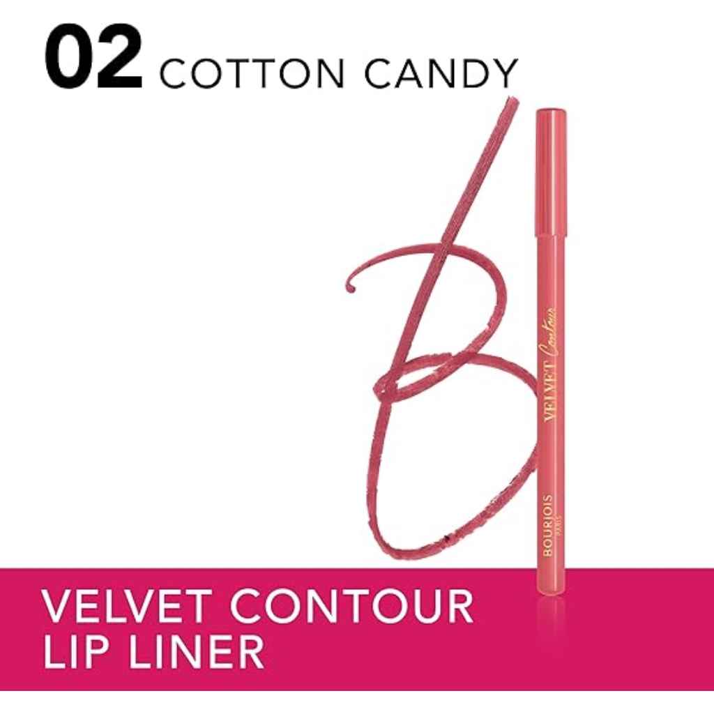 Bourjois, Contour Edition 02 Cotton Candy, Smooth pink lip liner