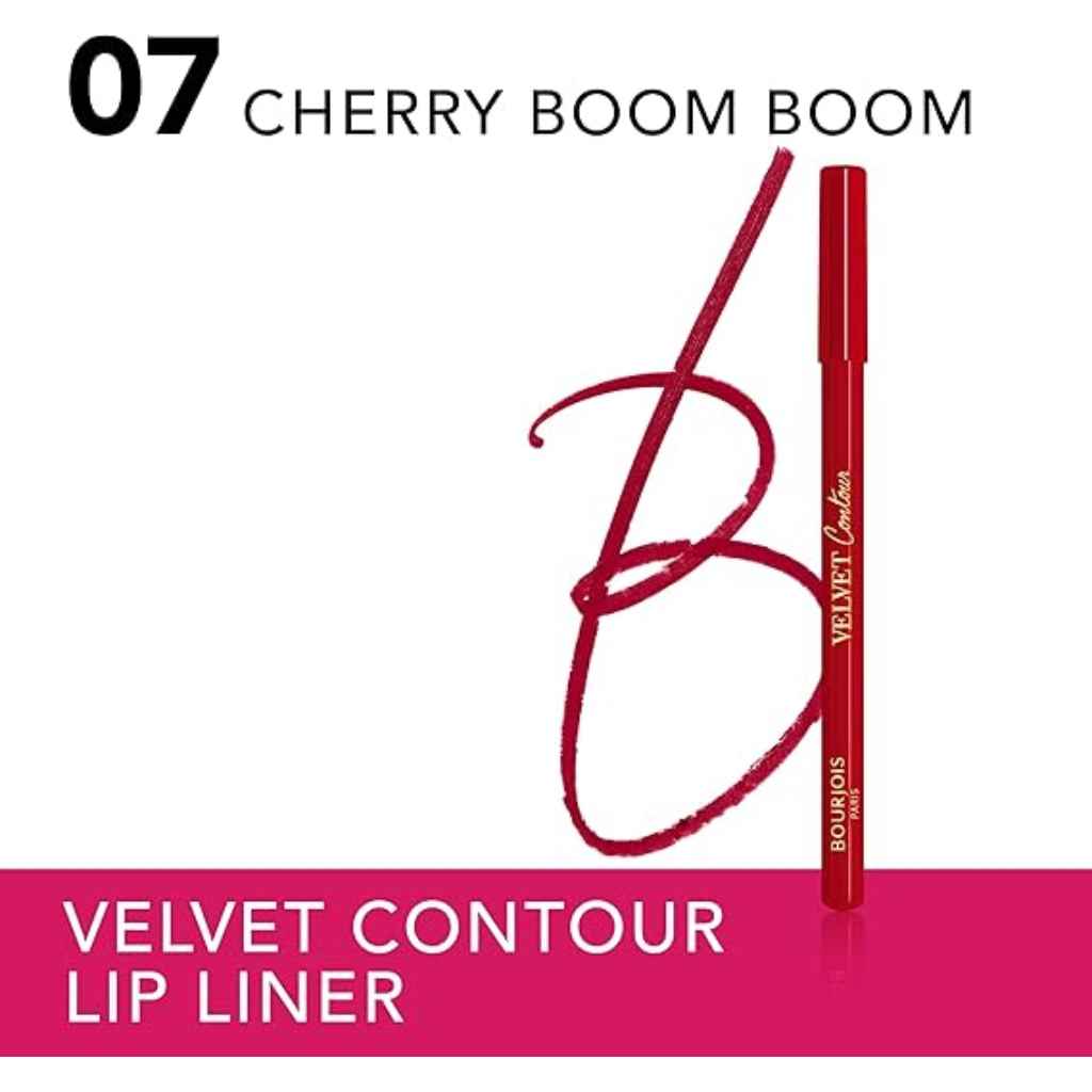 Bourjois, Contour Edition Lipliner, Precision lip liner in Cherry Boom Boom shade, 07