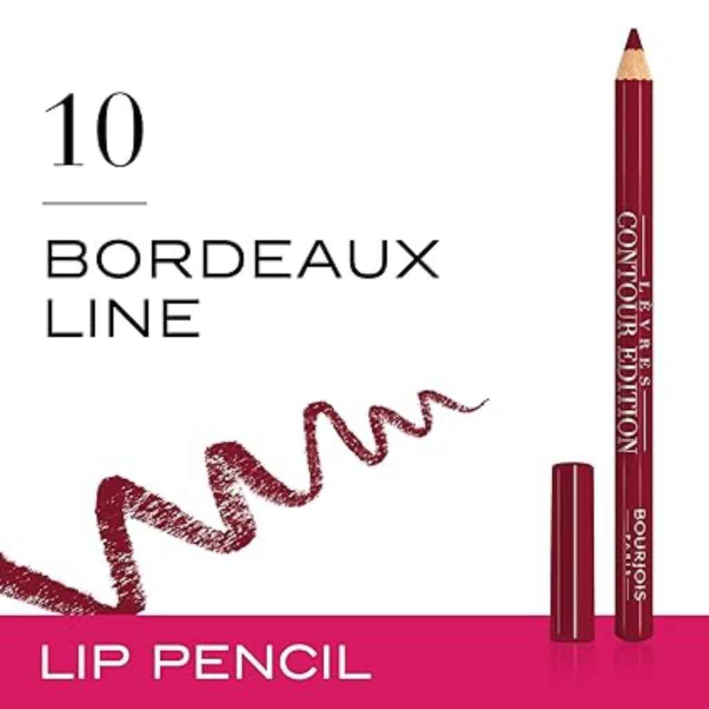 Bourjois, Contour Edition Lipliner, Precision lip liner in Bordeaux Line shade, 10