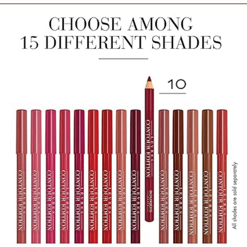Bourjois, Contour Edition Lipliner, Precision lip liner in Bordeaux Line shade, 10
