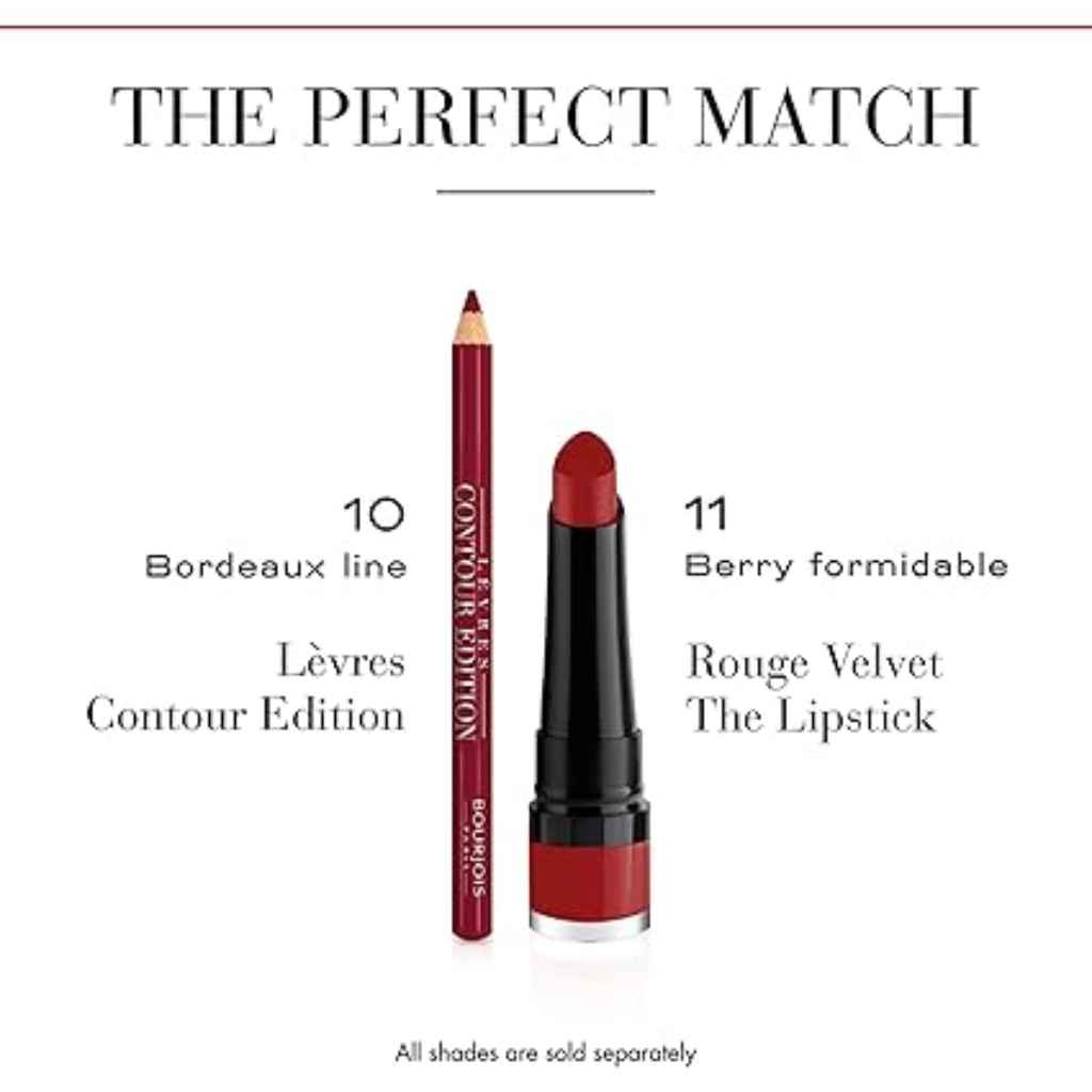 Bourjois, Contour Edition Lipliner, Precision lip liner in Bordeaux Line shade, 10