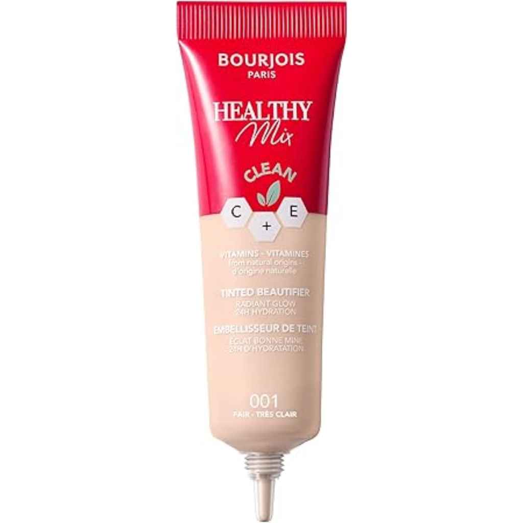 Bourjois, Healthy Mix Beautifier, Radiance boosting foundation in fair shade, 01 —