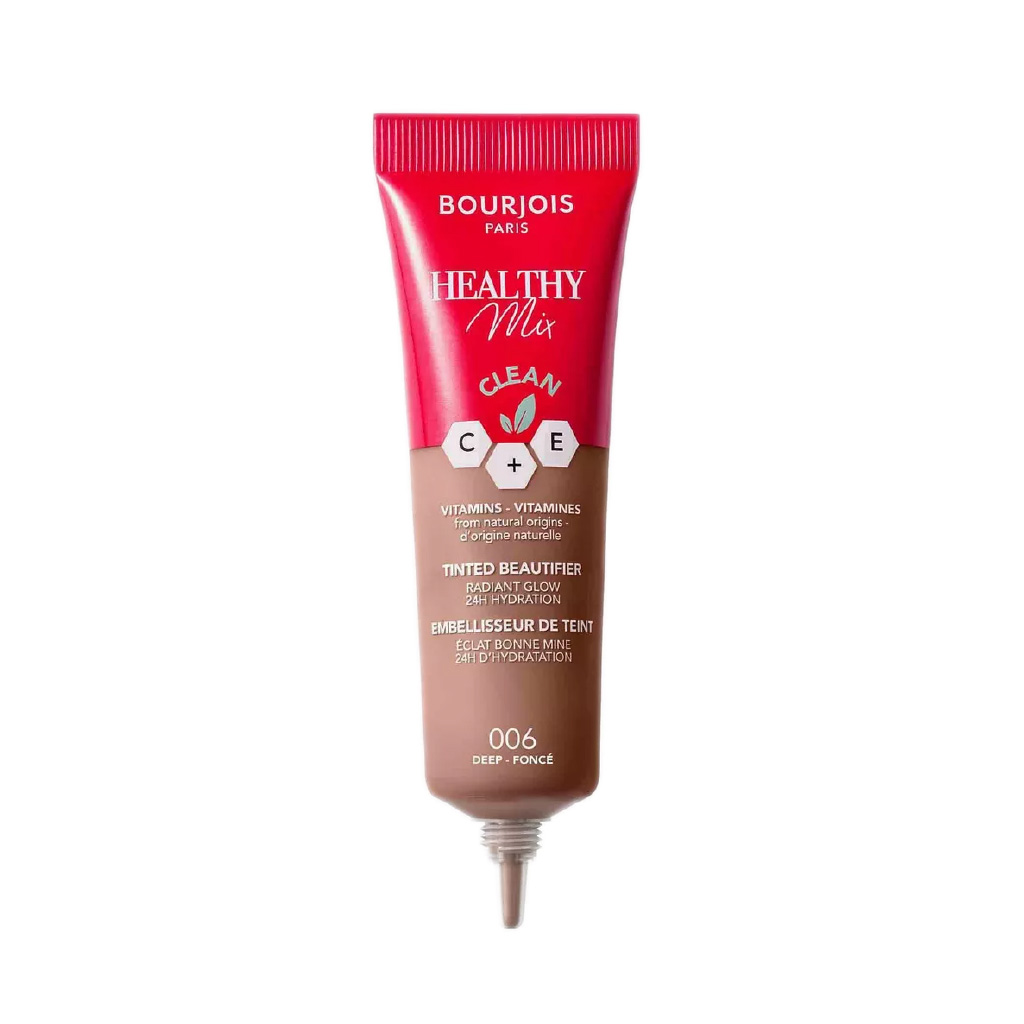 Bourjois, Healthy Mix Beautifier 06 Deep, Radiance boosting foundation for deep skin tones