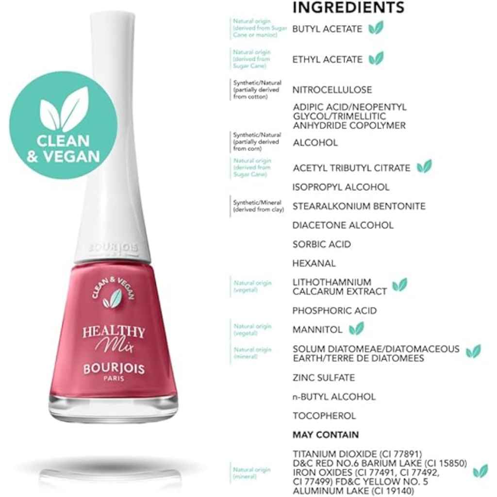 Bourjois Healthy Mix Clean Nail Polish - 200 Once & Flo-Ral