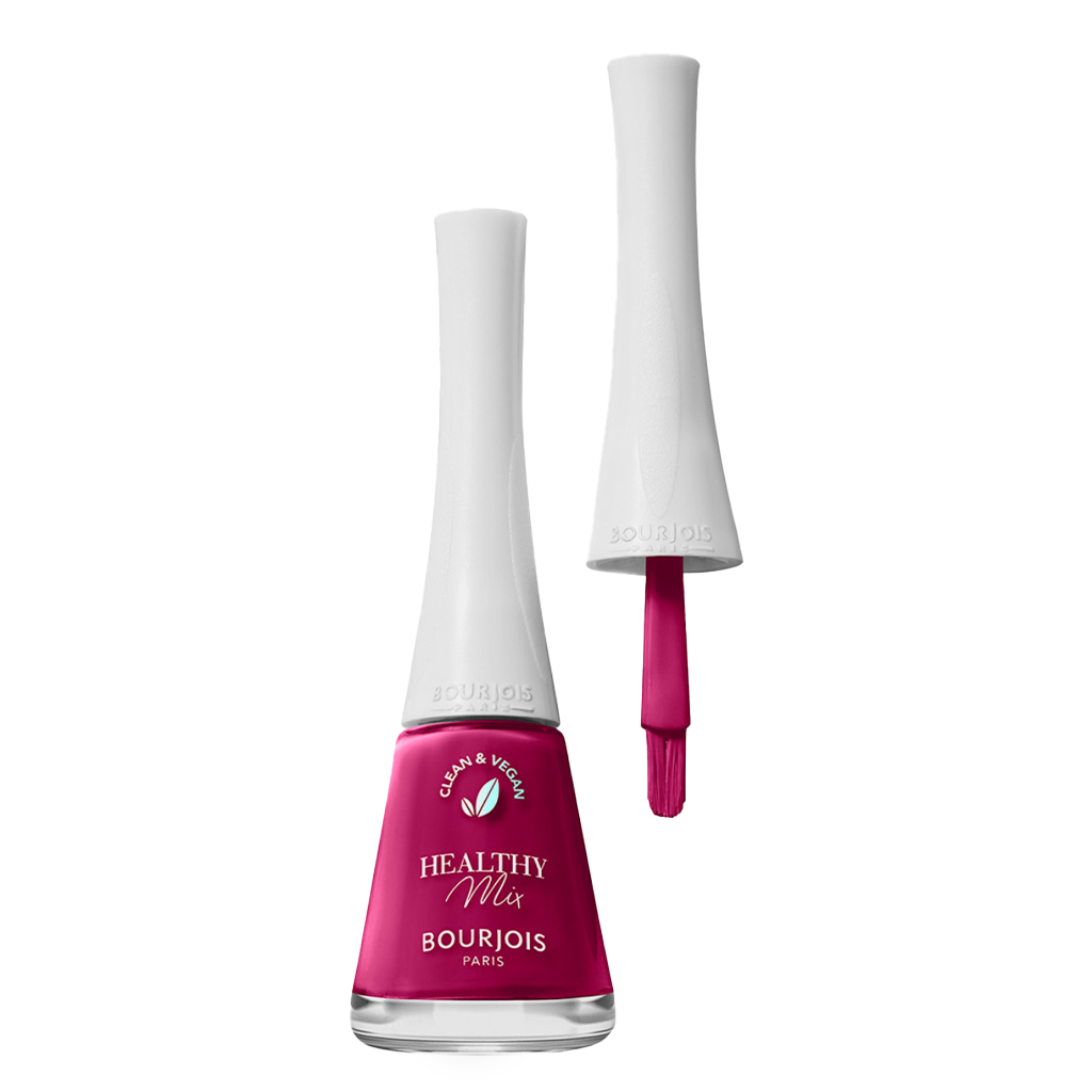 Bourjois, Healthy Mix Clean Nail Polish, Long-lasting vibrant plumplumpidou nail color, 340 —