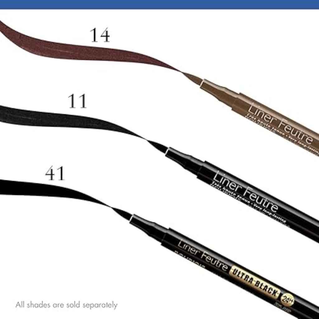 بورجوا قلم تحديد عيون بفرشاة دقيقة فوتري - الترا بلاك