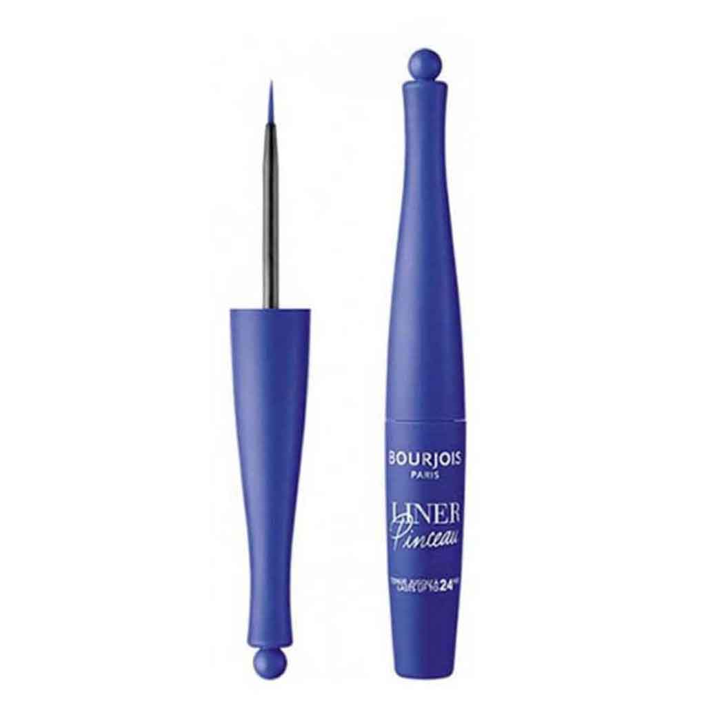 Bourjois, Liner Pinceau Liquid Eyeliner Blue, Precision brush liquid eyeliner with vibrant blue color