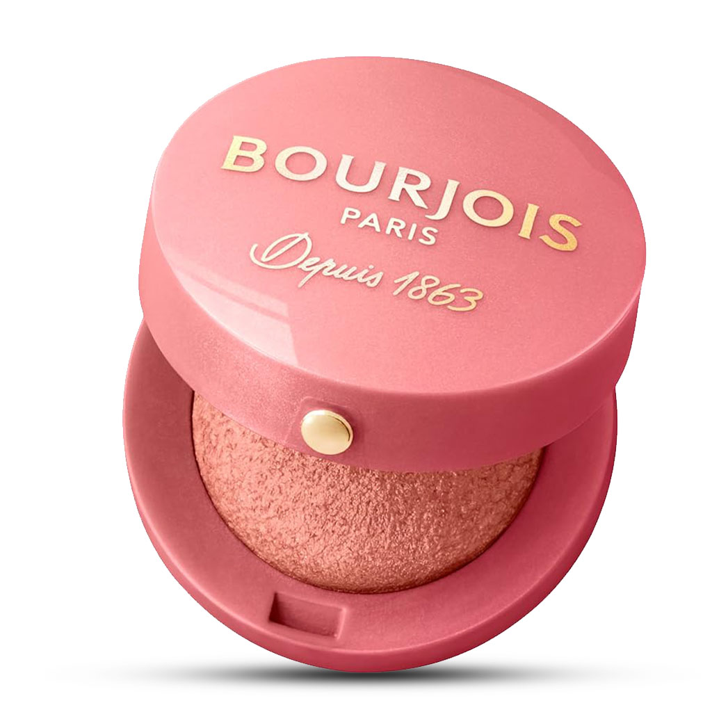Bourjois, Little Round Pot Blush, Soft lilac shimmer blush for natural glow, Lilas d'Or