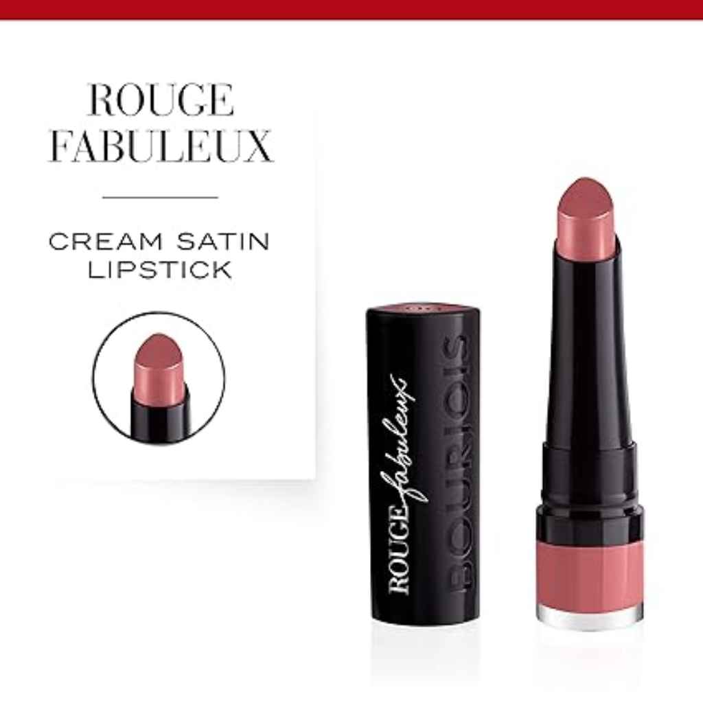 Bourjois, Rouge Fabuleux Lipstick 06 Sleepink Beauty, Long-lasting lipstick