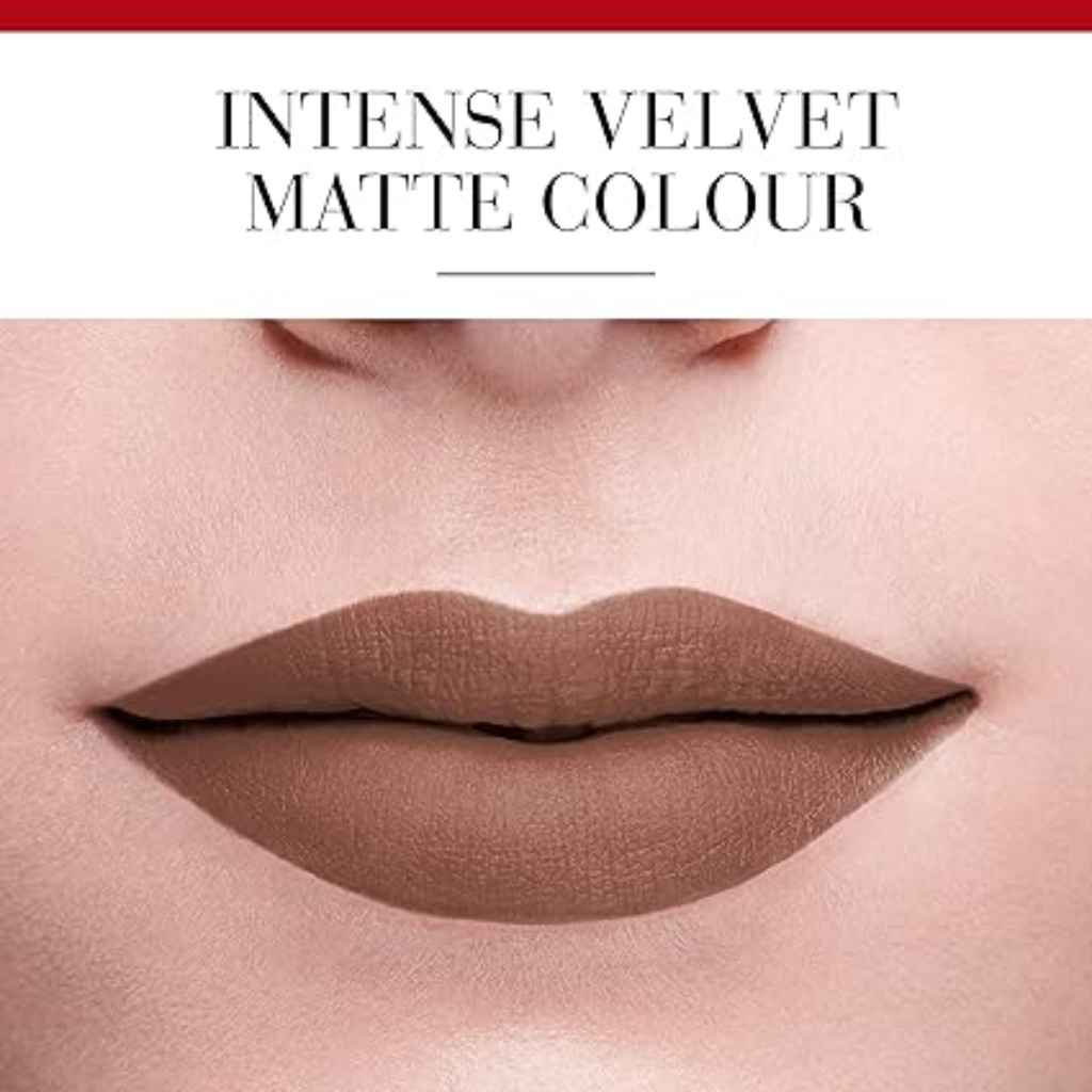 Bourjois, Rouge Velvet Ink Lipstick 5 Pralinette, Long-lasting velvet finish lipstick in nude shade