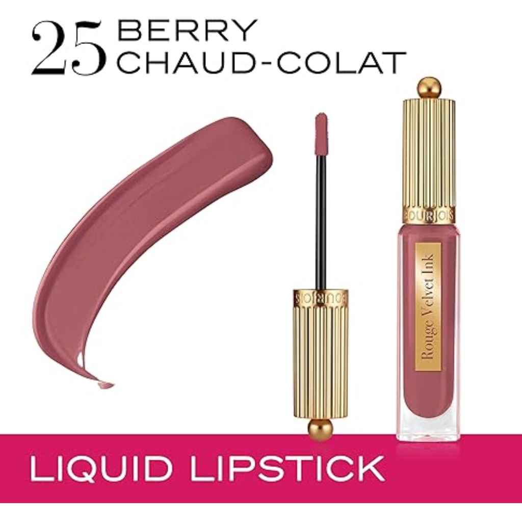 Bourjois, Rouge velvet ink lipstick, Long-lasting matte lip colour