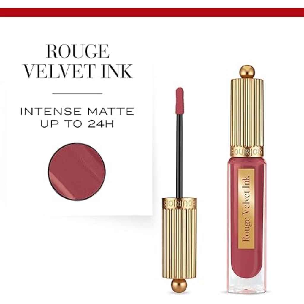 Bourjois, Rouge velvet ink lipstick, Long-lasting matte lip colour