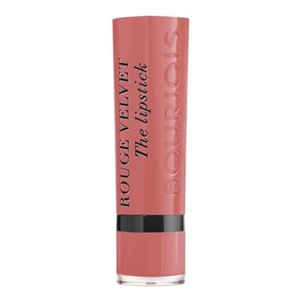 Bourjois, Rouge Velvet The Lipstick 02 Flaming Rose, Matte velvet finish lipstick, shade Flaming Rose
