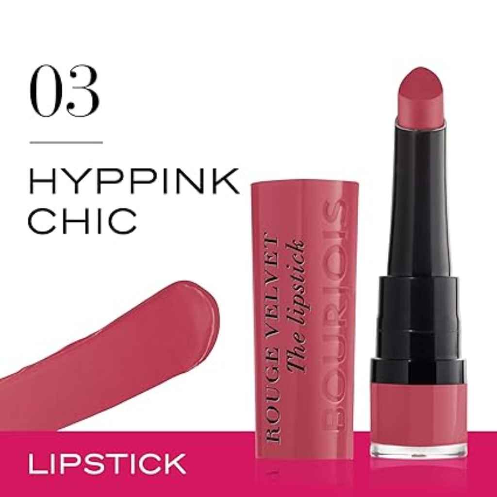 Bourjois Rouge Velvet The Lipstick - 03 Hyppink Chic