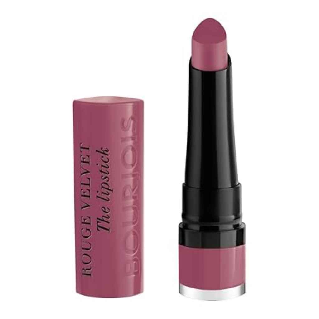 Bourjois, Rouge Velvet The Lipstick 19 Place Des Roses, Long-lasting velvet finish lip colour