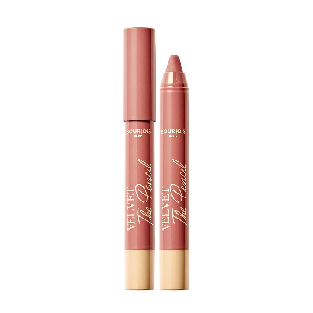 Bourjois, Velvet The Pencil 03 Nudiful, Nude matte lip crayon
